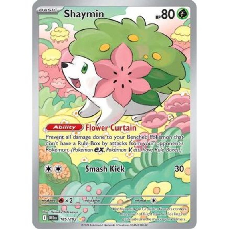 Shaymin - 185/182 185 - SV10 Destined Rivals Holofoil