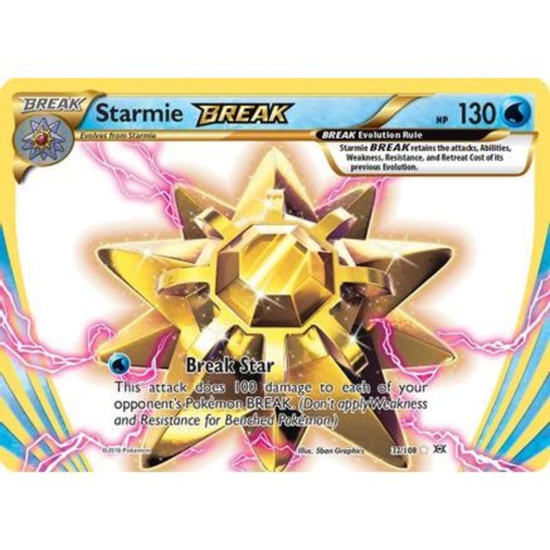 Starmie BREAK 32/108 - XY  Evolutions Holofoil