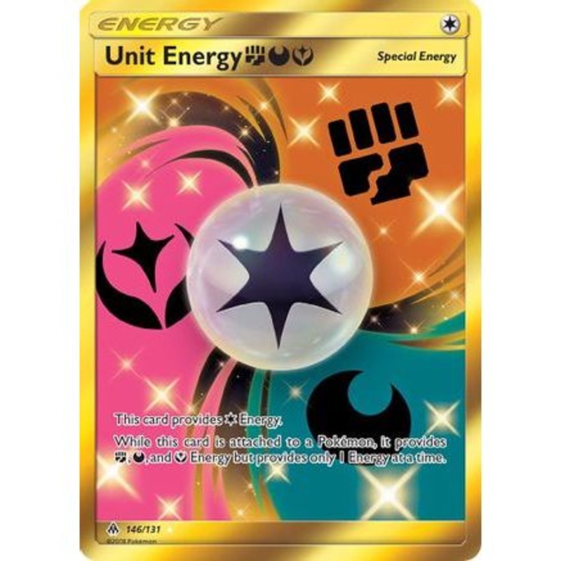 Unit Energy FDY (Secret) 146/131 - SM  Forbidden Light Holofoil