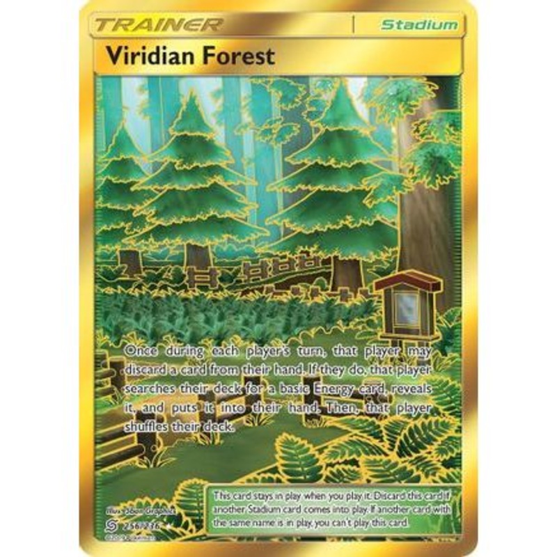 Viridian Forest (Secret) 256/236 - SM  Unified Minds Holofoil