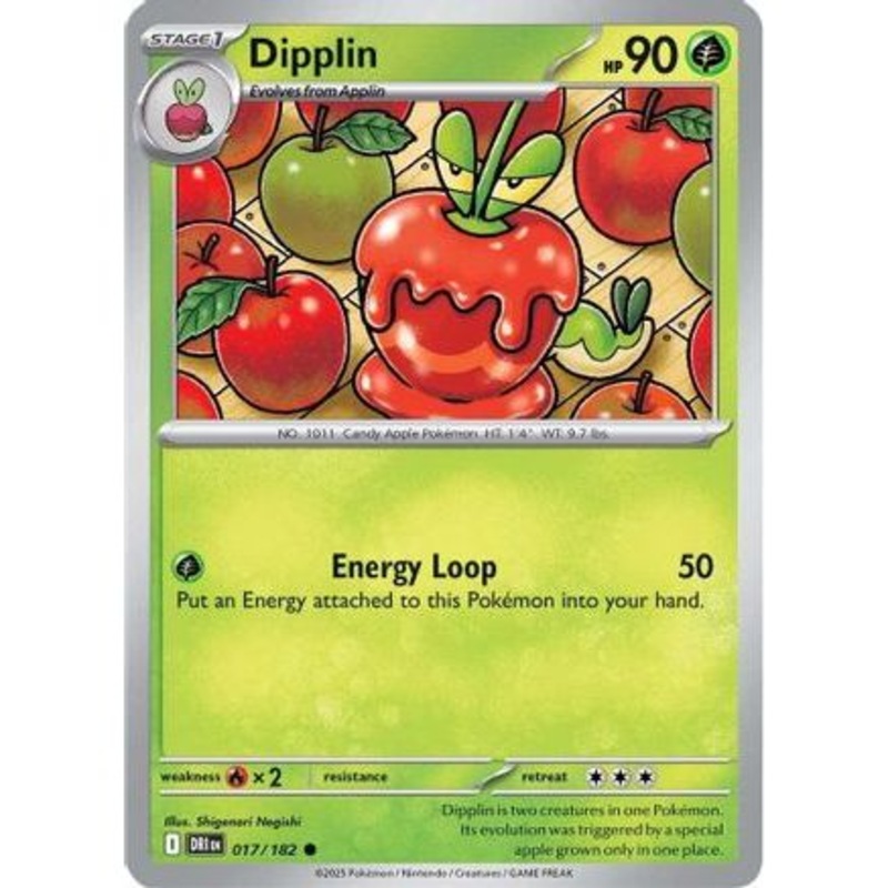 Dipplin 17 - SV10 Destined Rivals Reverse Holofoil