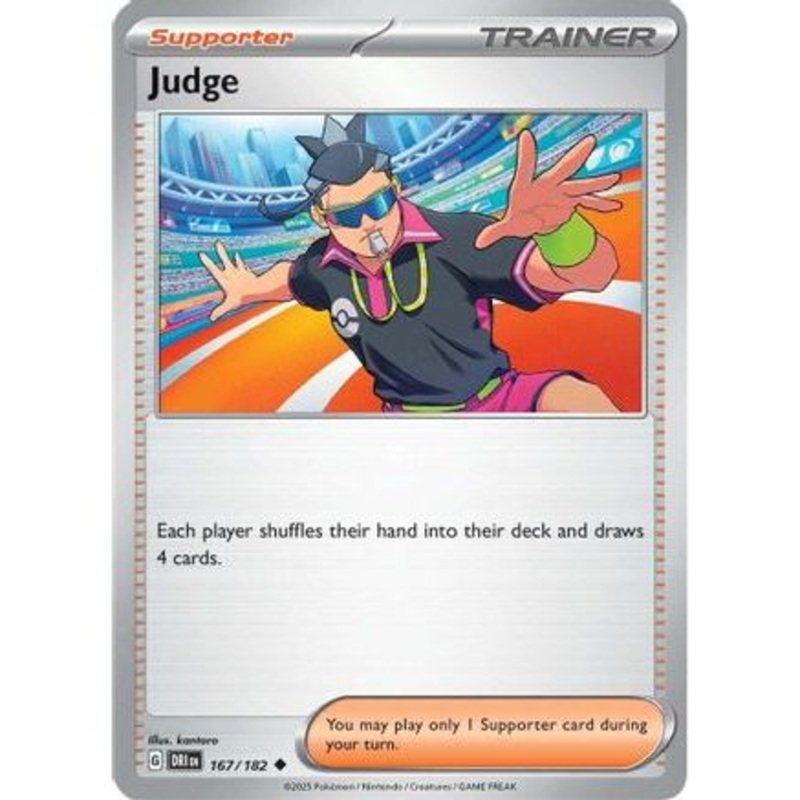 Judge - 167/182 167 - SV10 Destined Rivals Reverse Holofoil
