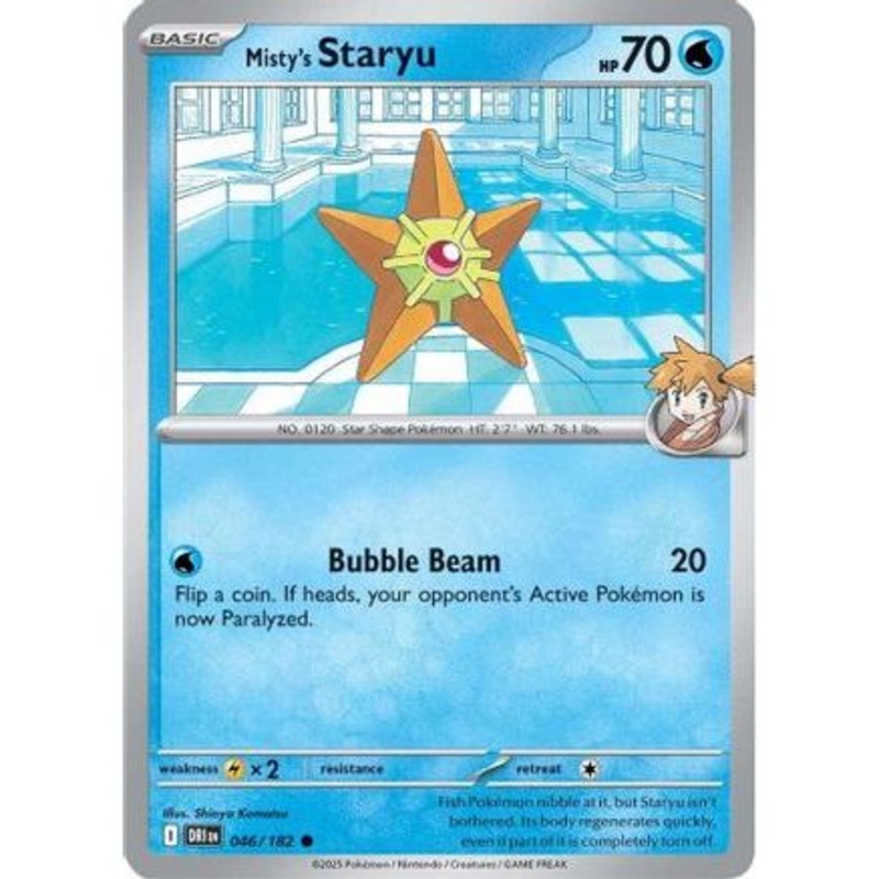 Misty's Staryu 46 - SV10 Destined Rivals