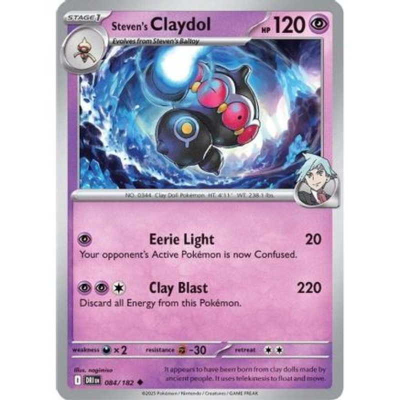 Steven's Claydol 84 - SV10 Destined Rivals