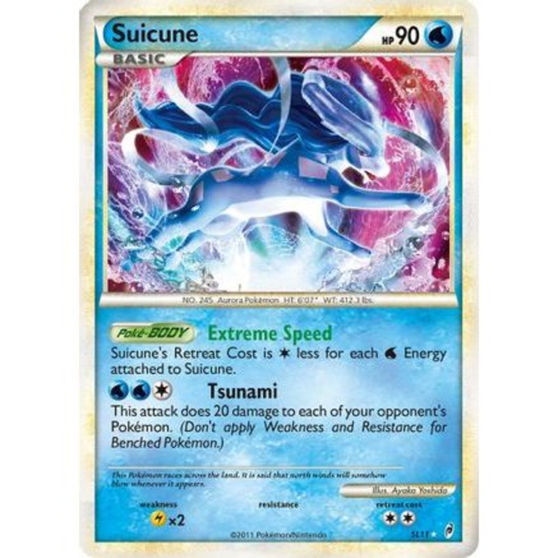 Suicune (Shiny) SL11/95 - Call of Legends Holofoil