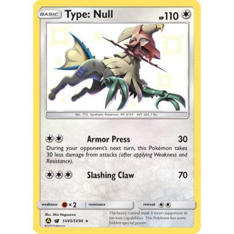Type: Null SV45/94 - Hidden Fates Shiny Vault Holofoil
