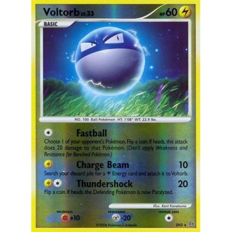 Voltorb (Shiny) SH3/100 - Stormfront Reverse Holofoil