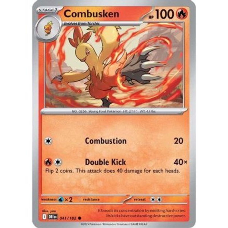 Combusken 41 - SV10 Destined Rivals Reverse Holofoil