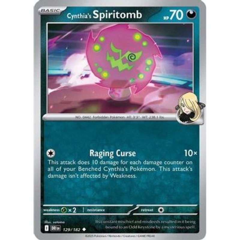 Cynthia's Spiritomb 129 - SV10 Destined Rivals