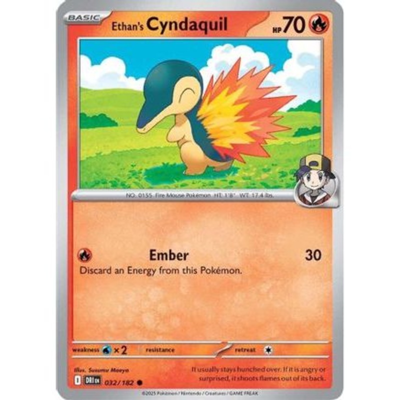 Ethan's Cyndaquil 32 - SV10 Destined Rivals