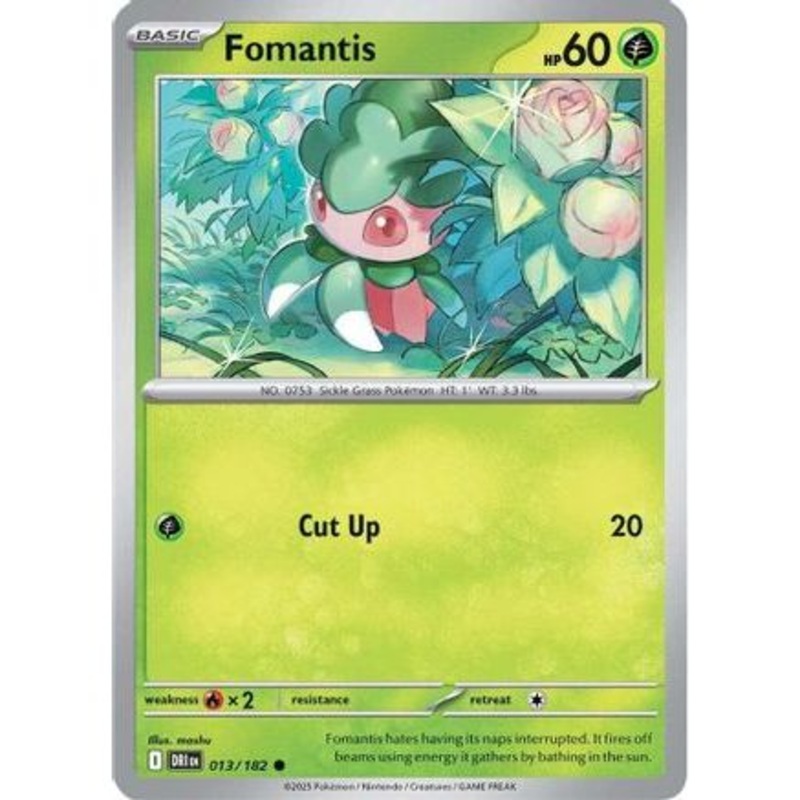 Fomantis 13 - SV10 Destined Rivals Reverse Holofoil
