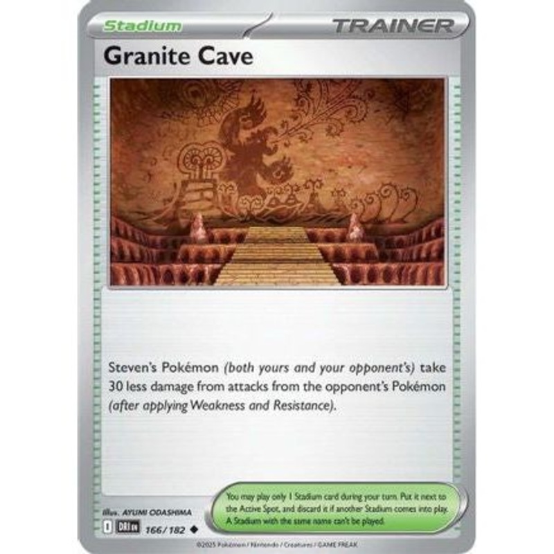 Granite Cave 166 - SV10 Destined Rivals Reverse Holofoil