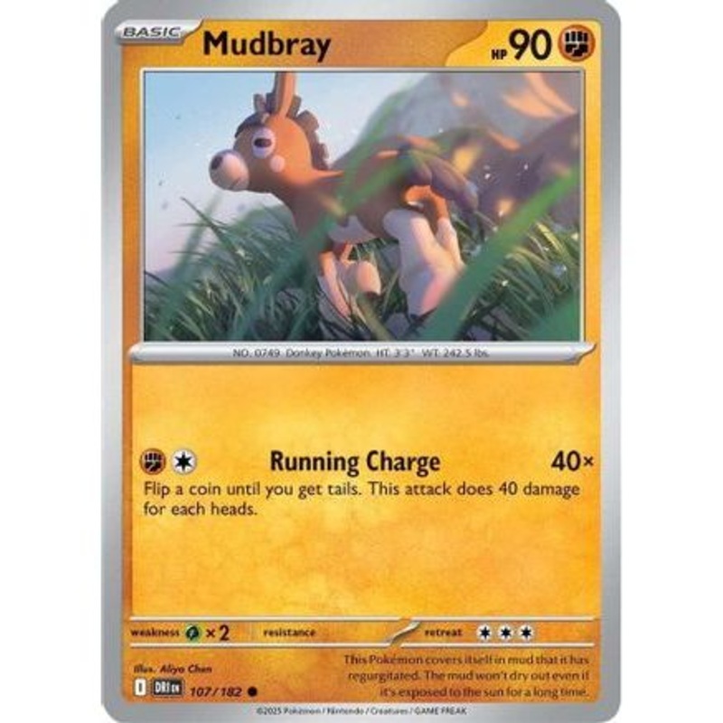 Mudbray 107 - SV10 Destined Rivals Reverse Holofoil