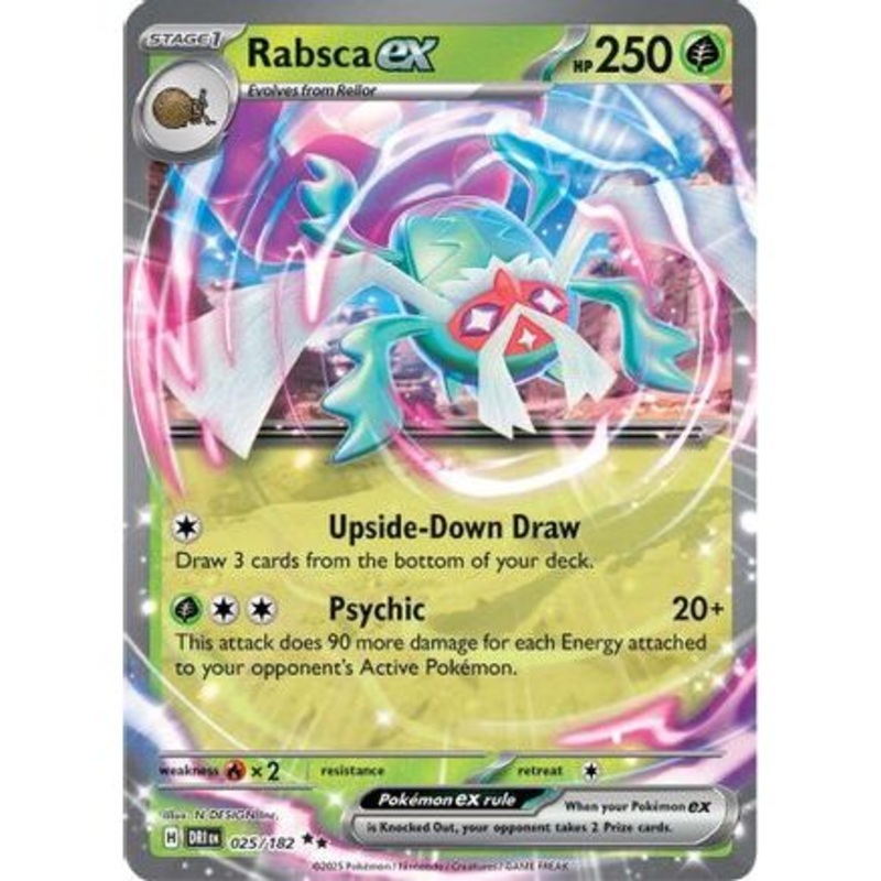 Rabsca ex 25 - SV10 Destined Rivals Holofoil