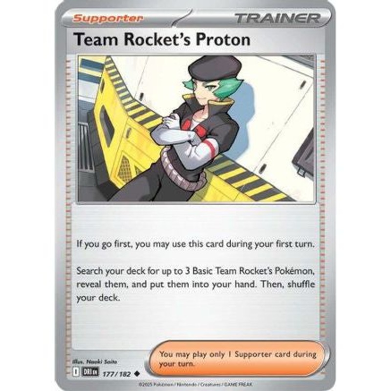 Team Rocket's Proton - 177/182 177 - SV10 Destined Rivals Reverse Holofoil