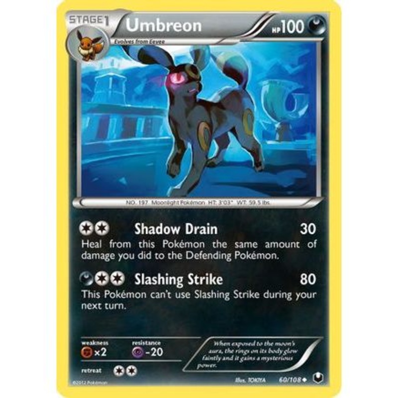 Umbreon (60) 60/108 - Dark Explorers