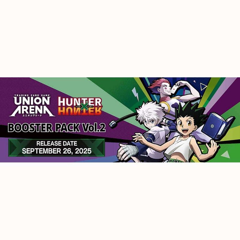 Union Arena Card Game: Booster Pack: Hunter X Hunter Volume 2 (UEX04BT) (Preorder Expected Release 9/26/2025)