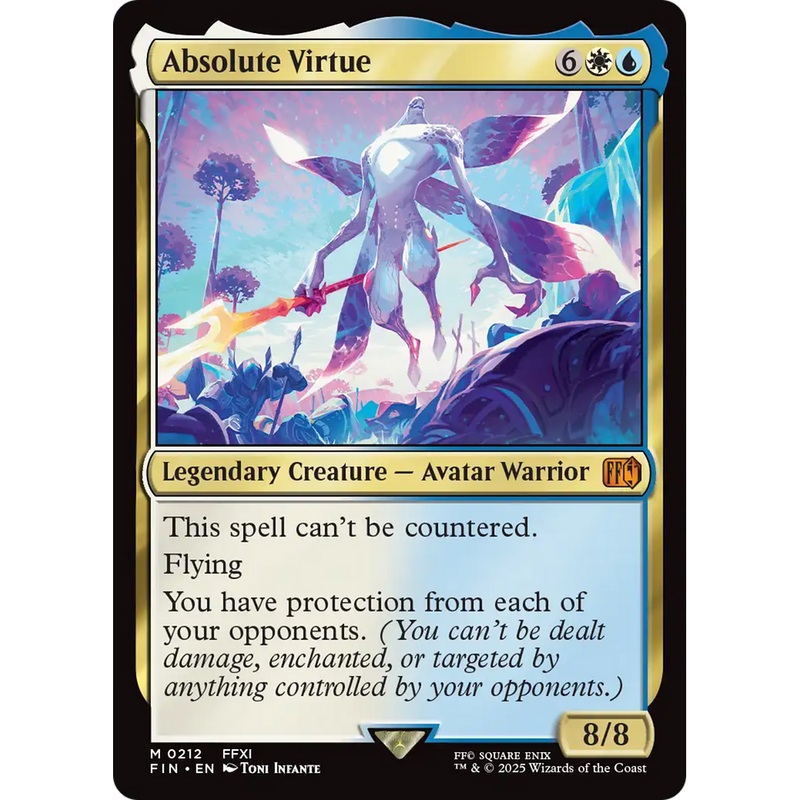 Absolute Virtue (FIN-212) - FINAL FANTASY Foil