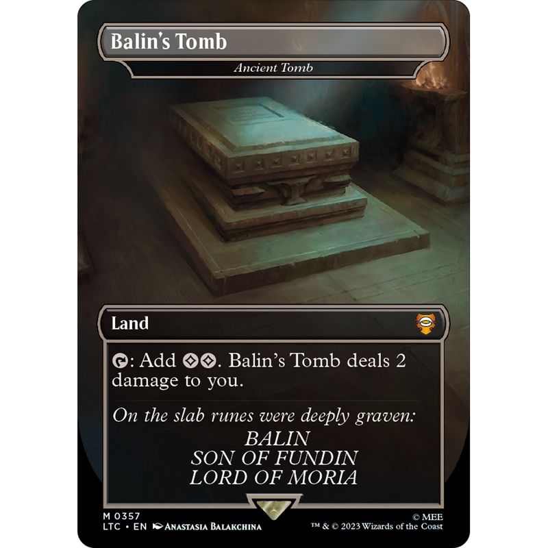 Ancient Tomb (LTC-357) - Tales of Middle-earth Commander / Balin's Tomb (Borderless)