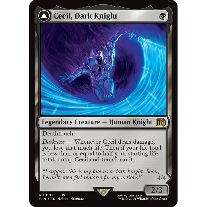 Cecil, Dark Knight (FIN-091) - FINAL FANTASY