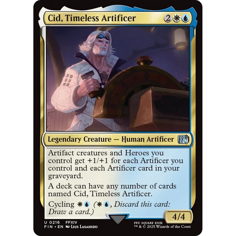 Cid, Timeless Artificer (0216) (FIN-216) - FINAL FANTASY