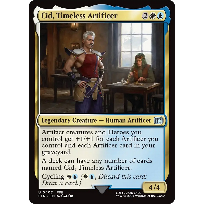 Cid, Timeless Artificer (0407) (FIN-407) - FINAL FANTASY