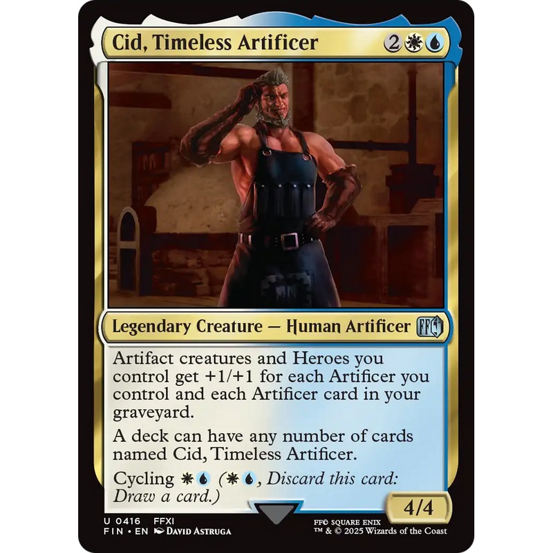 Cid, Timeless Artificer (0416) (FIN-416) - FINAL FANTASY
