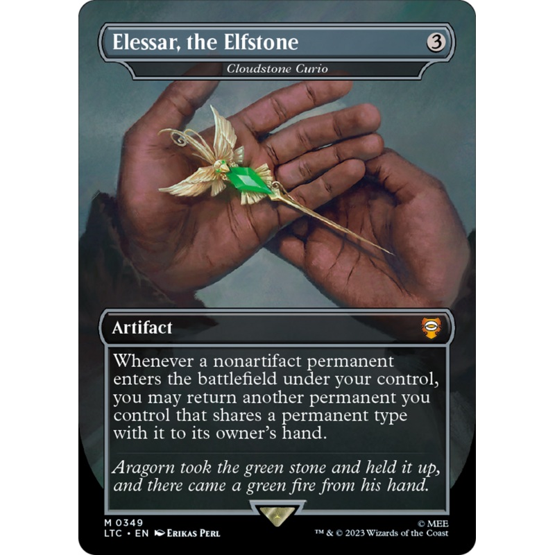 Cloudstone Curio (LTC-349) - Tales of Middle-earth Commander / Elessar, the Elfstone (Borderless)