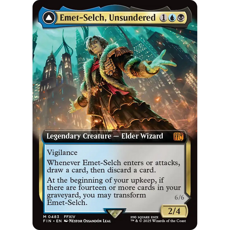 Emet-Selch, Unsundered (Extended Art) (FIN-483) - FINAL FANTASY: (Extended Art) Foil