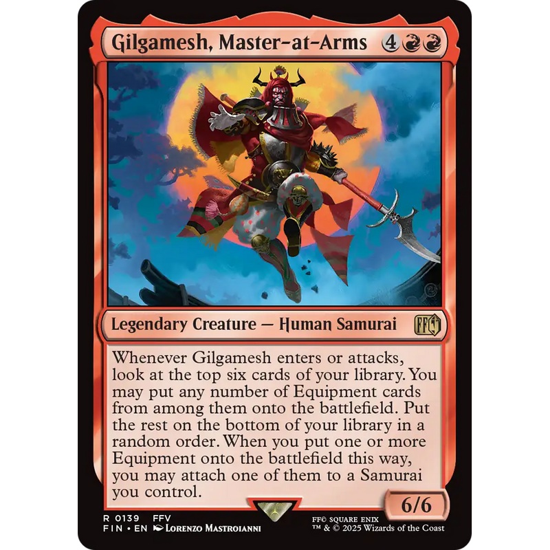 Gilgamesh, Master-at-Arms (FIN-139) - FINAL FANTASY Foil