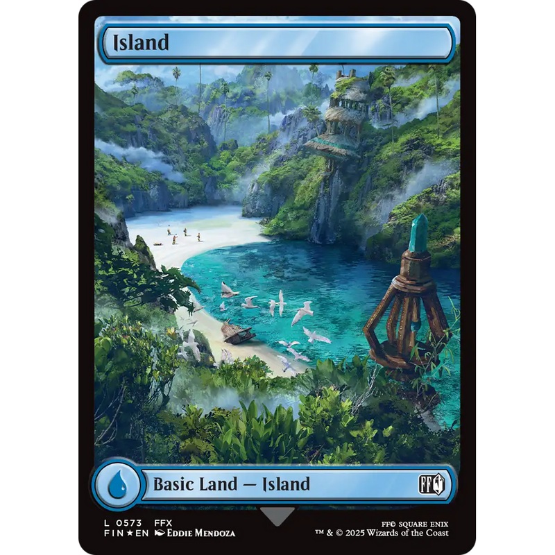 Island (FIN-573) - FINAL FANTASY Foil