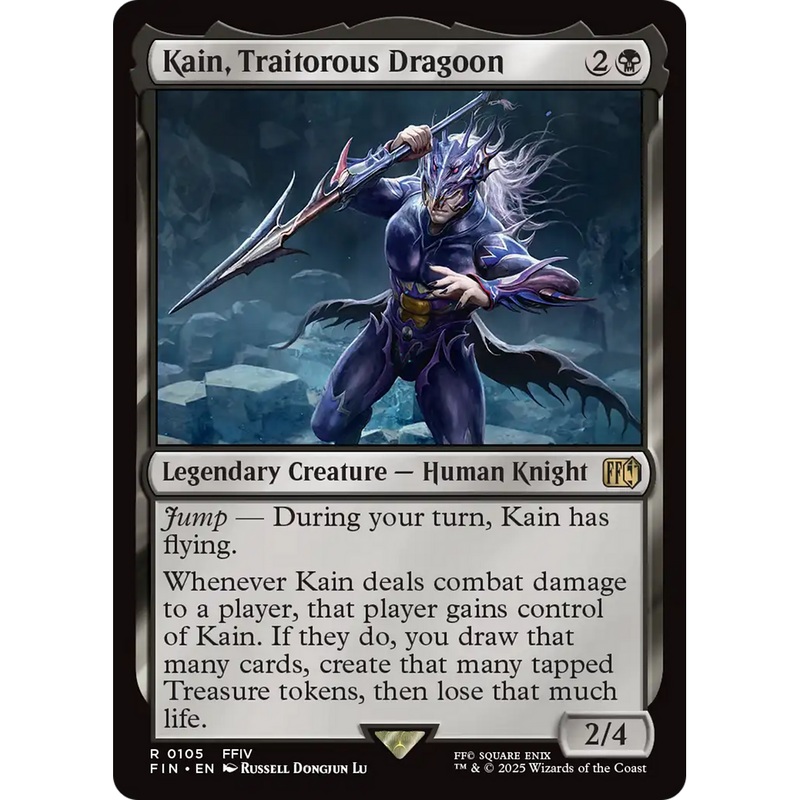 Kain, Traitorous Dragoon (FIN-105) - FINAL FANTASY Foil