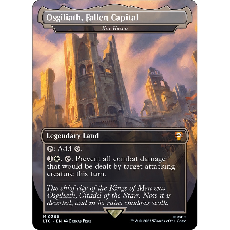 Kor Haven (LTC-368) - Tales of Middle-earth Commander / Osgiliath, Fallen Capital (Borderless)