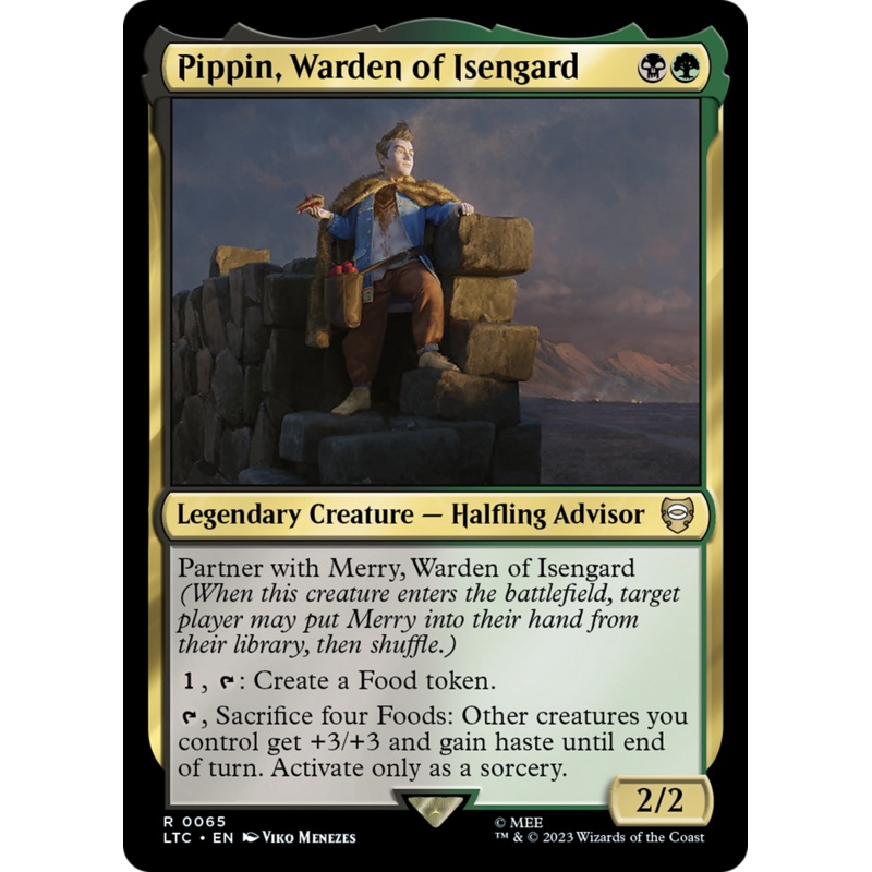 Pippin, Warden of Isengard (LTC-065) - Tales of Middle-earth Commander