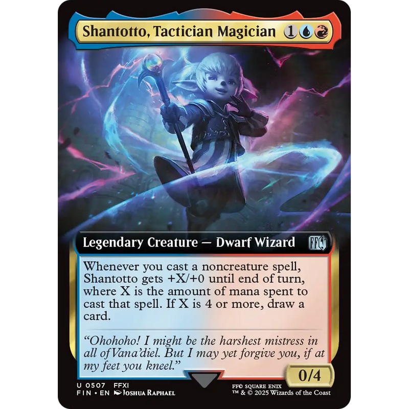 Shantotto, Tactician Magician (FIN-507) - FINAL FANTASY: (Extended Art) Foil