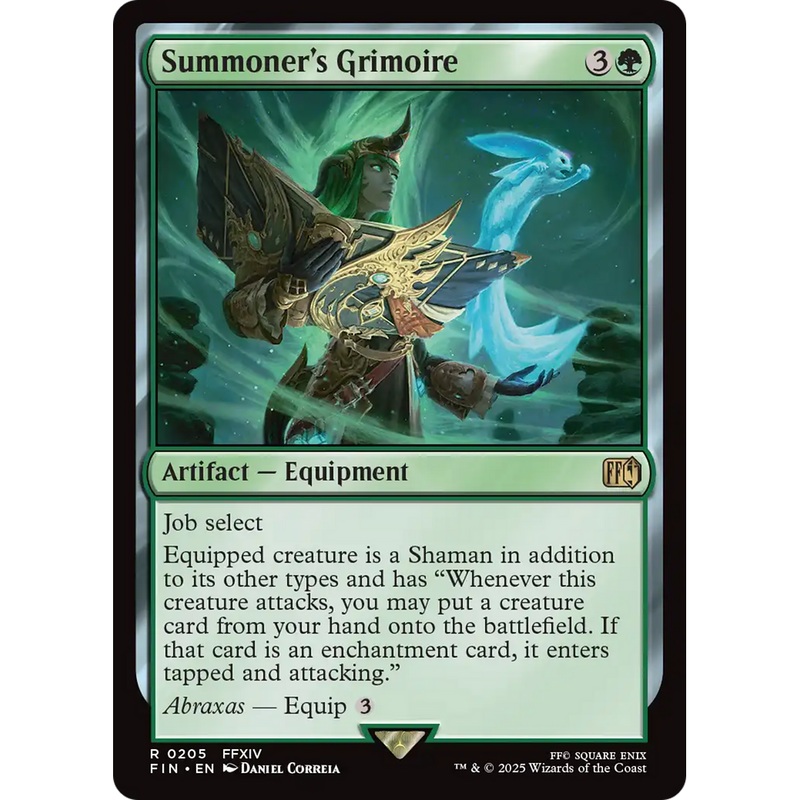 Summoner's Grimoire (FIN-205) - FINAL FANTASY Foil