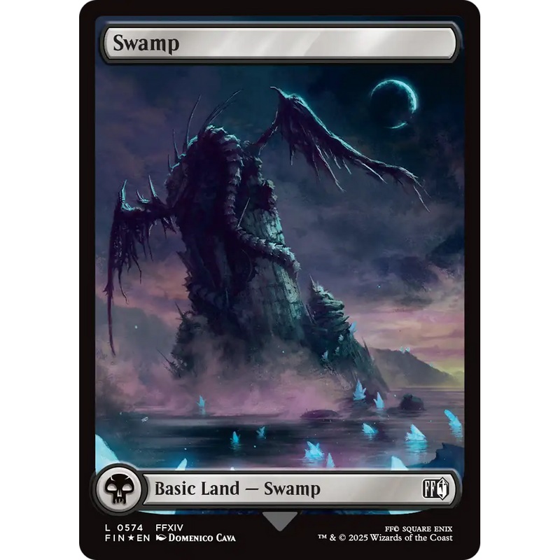 Swamp (0574) (Surge Foil) (FIN-574) - FINAL FANTASY Foil
