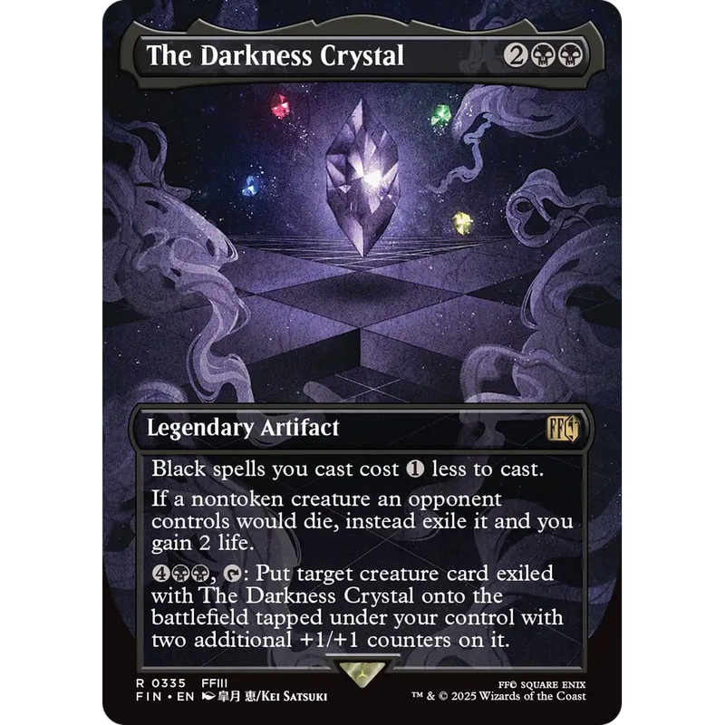 The Darkness Crystal (FIN-335) - FINAL FANTASY (Borderless)