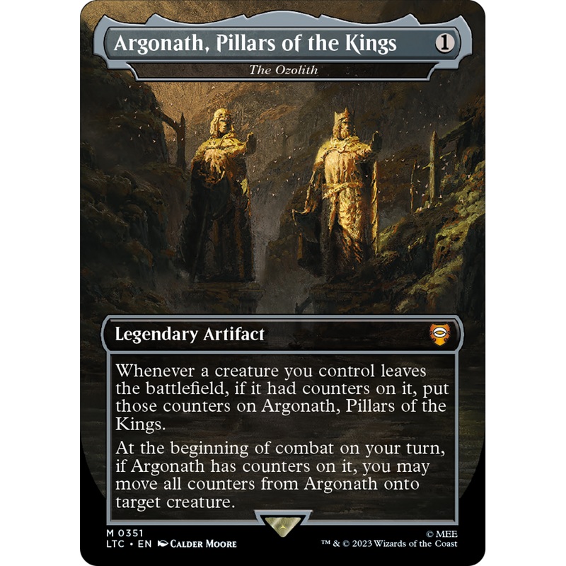 The Ozolith (LTC-351) - Tales of Middle-earth Commander / Argonath, Pillars of the Kings (Borderless)
