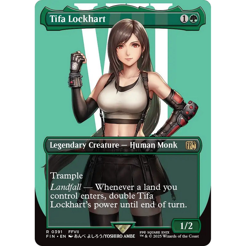 Tifa Lockhart (FIN-391) - FINAL FANTASY (Borderless)