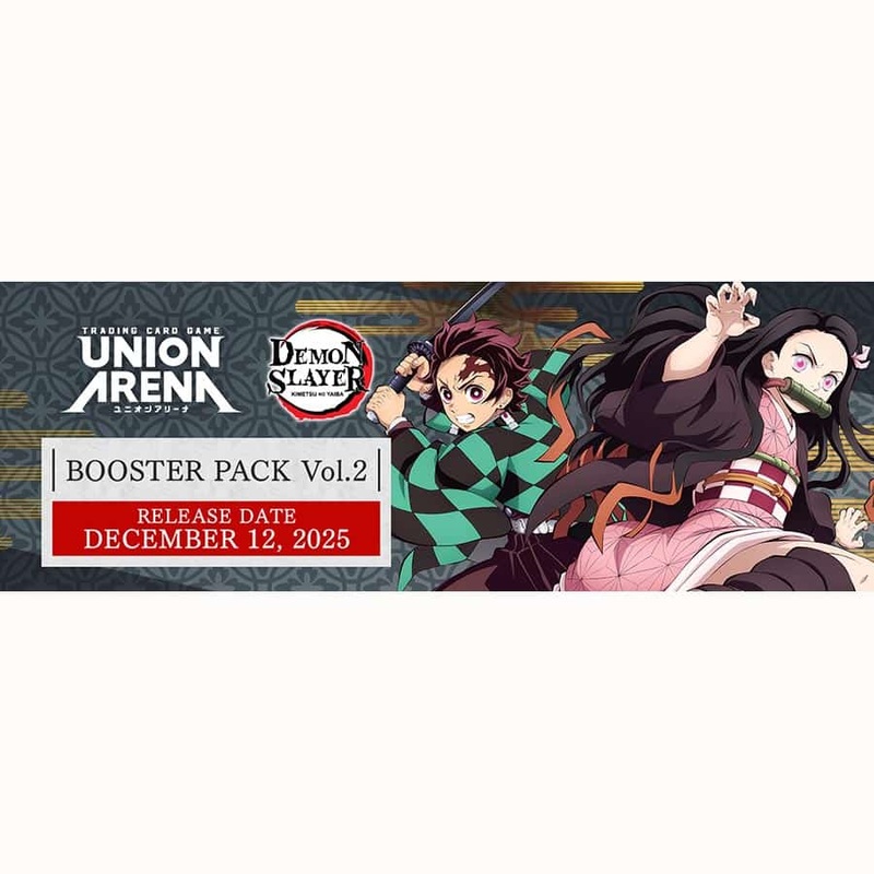 Union Arena Card Game: Booster Pack: Demon Slayer: Kimetsu No Yaiba Volume 2 (UEX05BT) (Preorder Expected Release 12/12/2025)