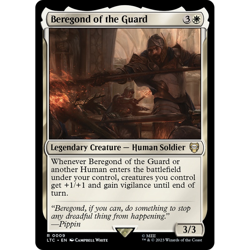 Beregond of the Guard (LTC-009) - Tales of Middle-earth Commander