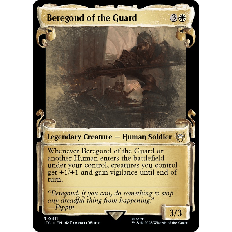 Beregond of the Guard (LTC-411) - Tales of Middle-earth Commander: (Showcase)