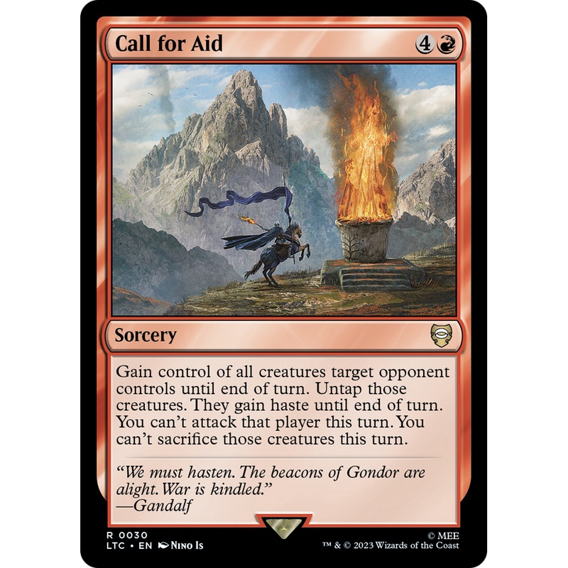 Call for Aid (LTC-030) - Tales of Middle-earth Commander