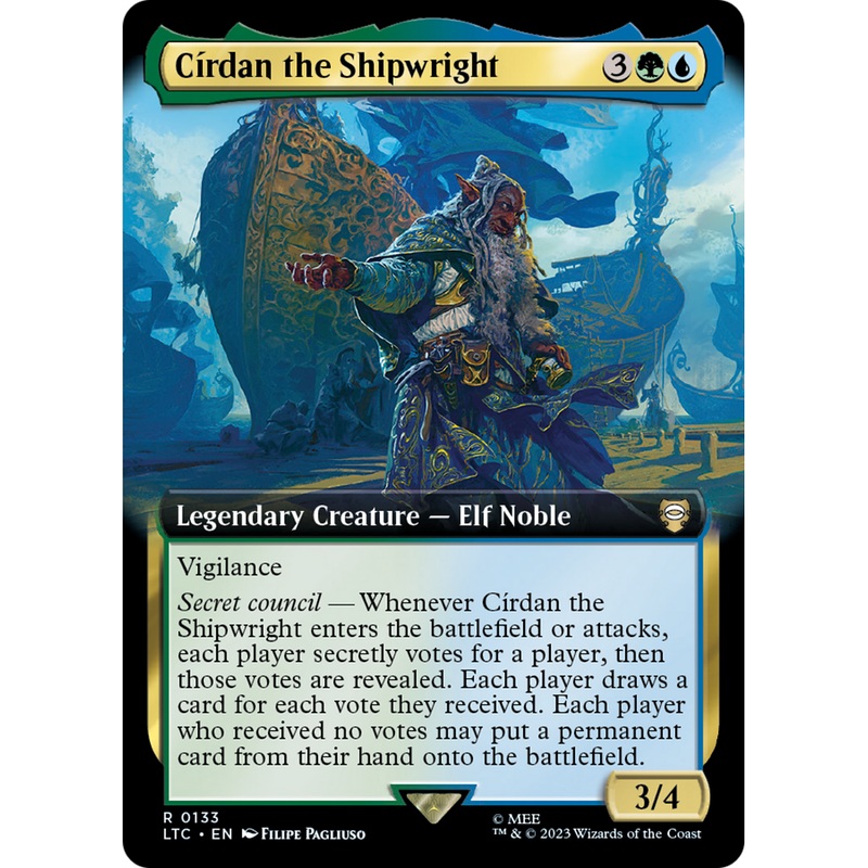 Crdan the Shipwright (LTC-133) - Tales of Middle-earth Commander: (Extended Art)