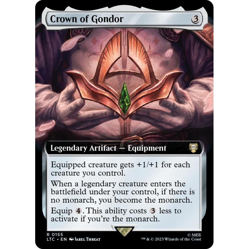 Crown of Gondor (LTC-155) - Tales of Middle-earth Commander: (Extended Art)