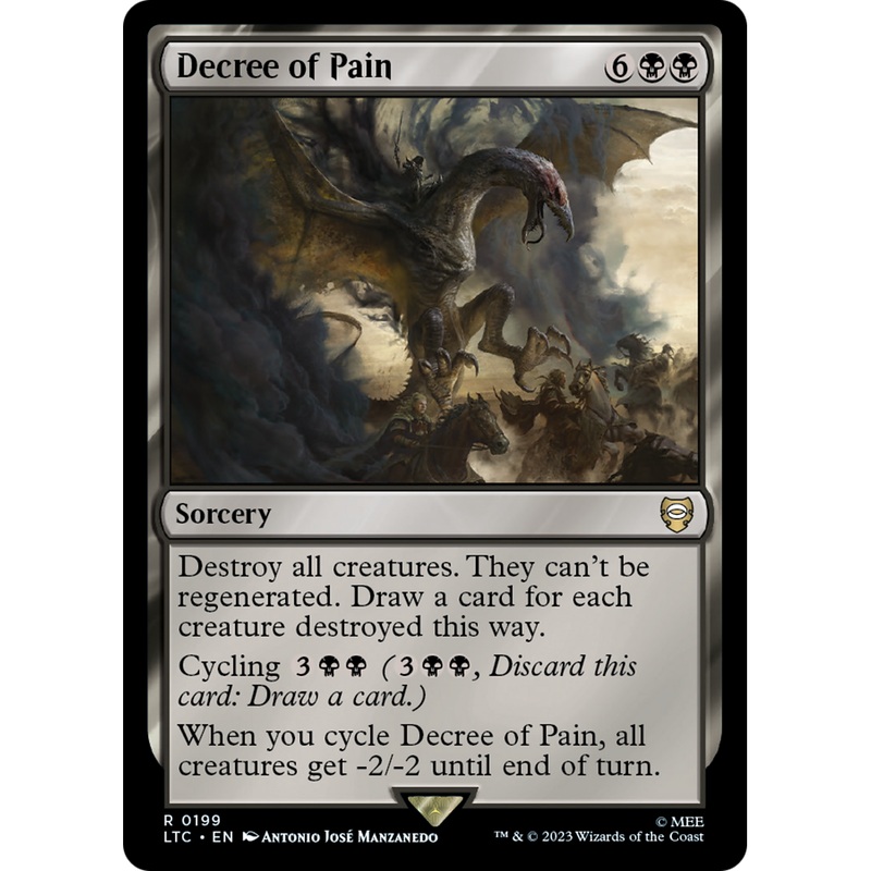 Decree of Pain (LTC-199) - Tales of Middle-earth Commander