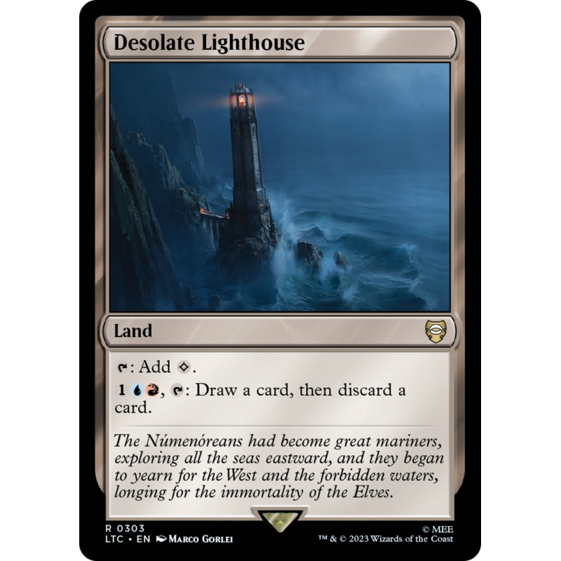 Desolate Lighthouse (LTC-303) - Tales of Middle-earth Commander