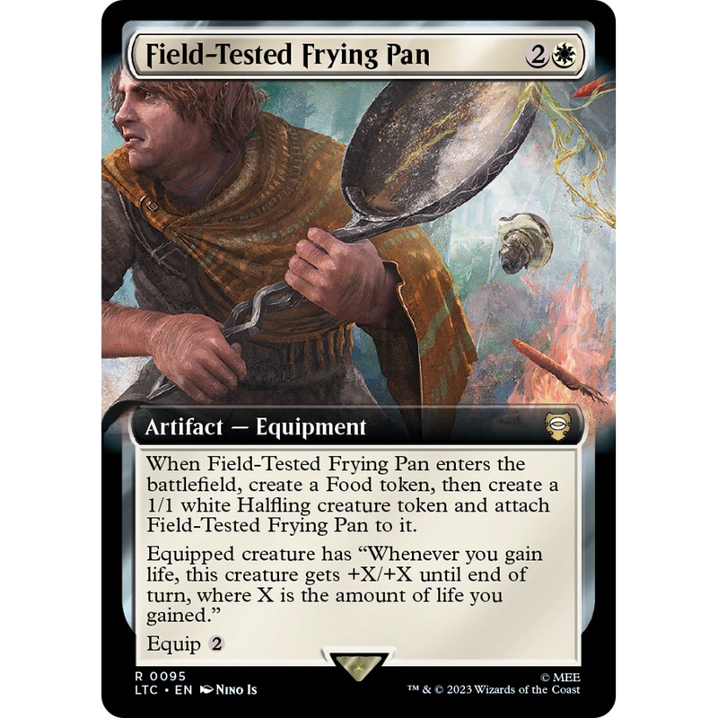 Field-Tested Frying Pan (LTC-095) - Tales of Middle-earth Commander: (Extended Art)