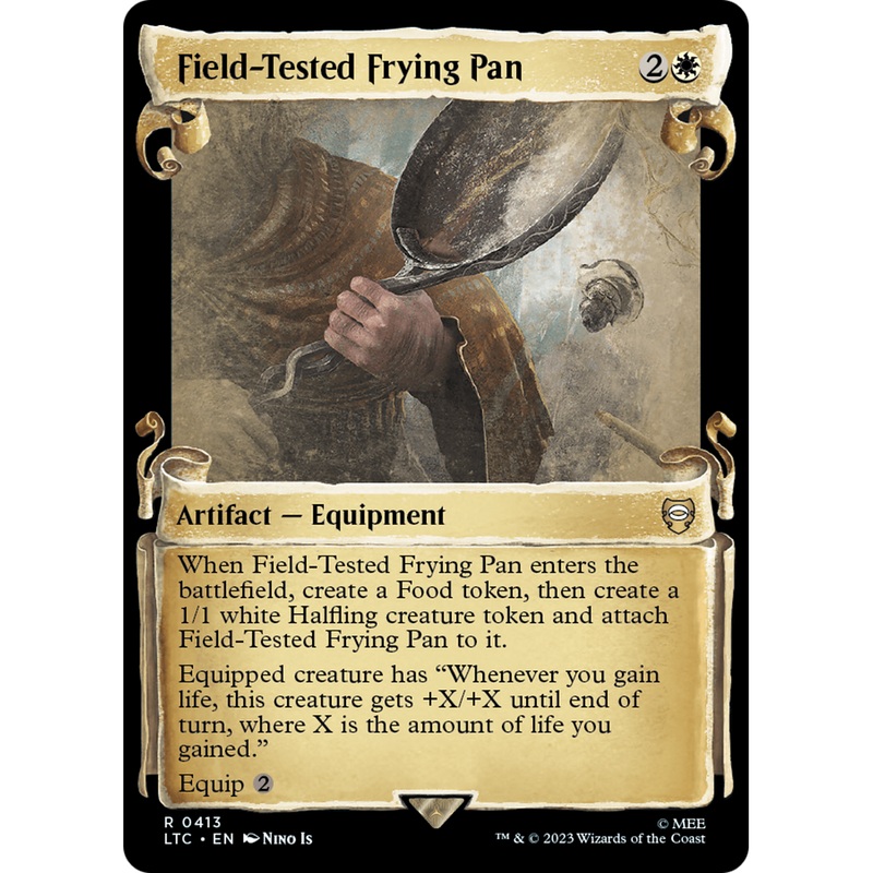 Field-Tested Frying Pan (LTC-413) - Tales of Middle-earth Commander: (Showcase)